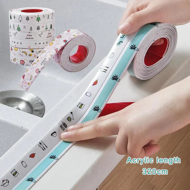 Self Adhesive Printed Sealing Waterproof Tape - 3 Meters length