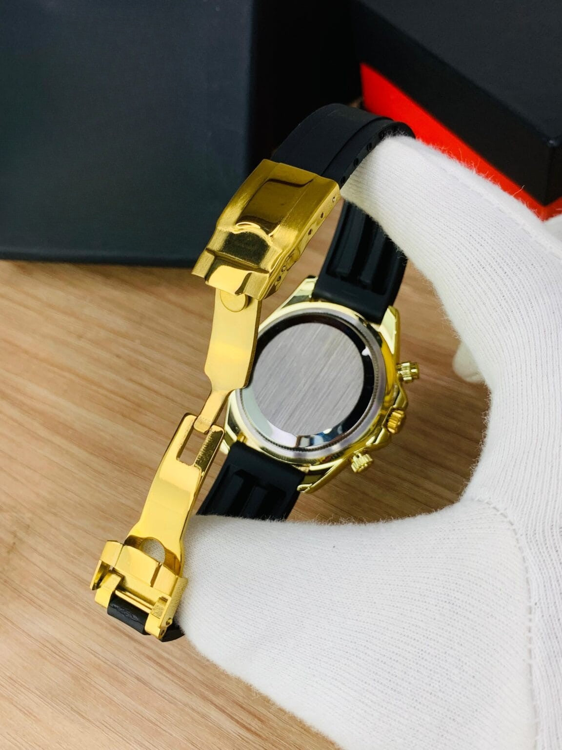 Rolex Daytona-(Gold Black, Silver Black) Edition