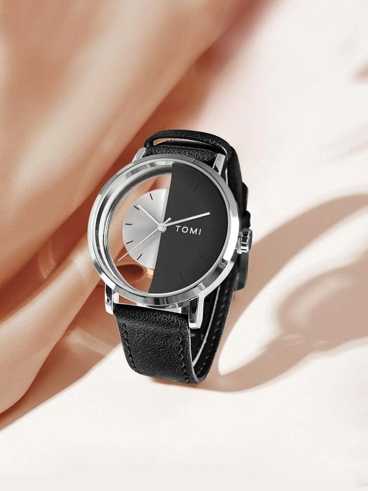 TOMI- T80 Unique Stylish Watch With Transparent Look Limited Edition Watch
