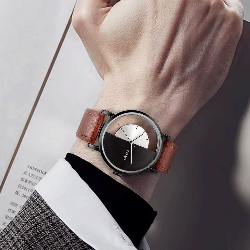 TOMI- T80 Unique Stylish Watch With Transparent Look Limited Edition Watch