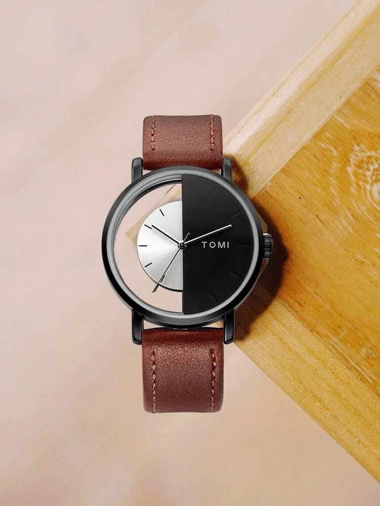 TOMI- T80 Unique Stylish Watch With Transparent Look Limited Edition Watch