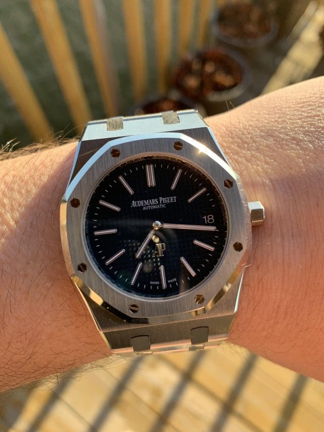 AUDEMARS PIGUET - ROYAL OAK SILVER LUXURY WATCH