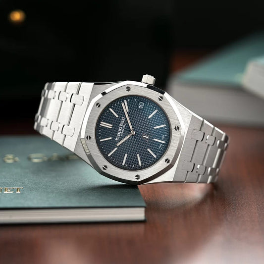 AUDEMARS PIGUET - ROYAL OAK SILVER LUXURY WATCH