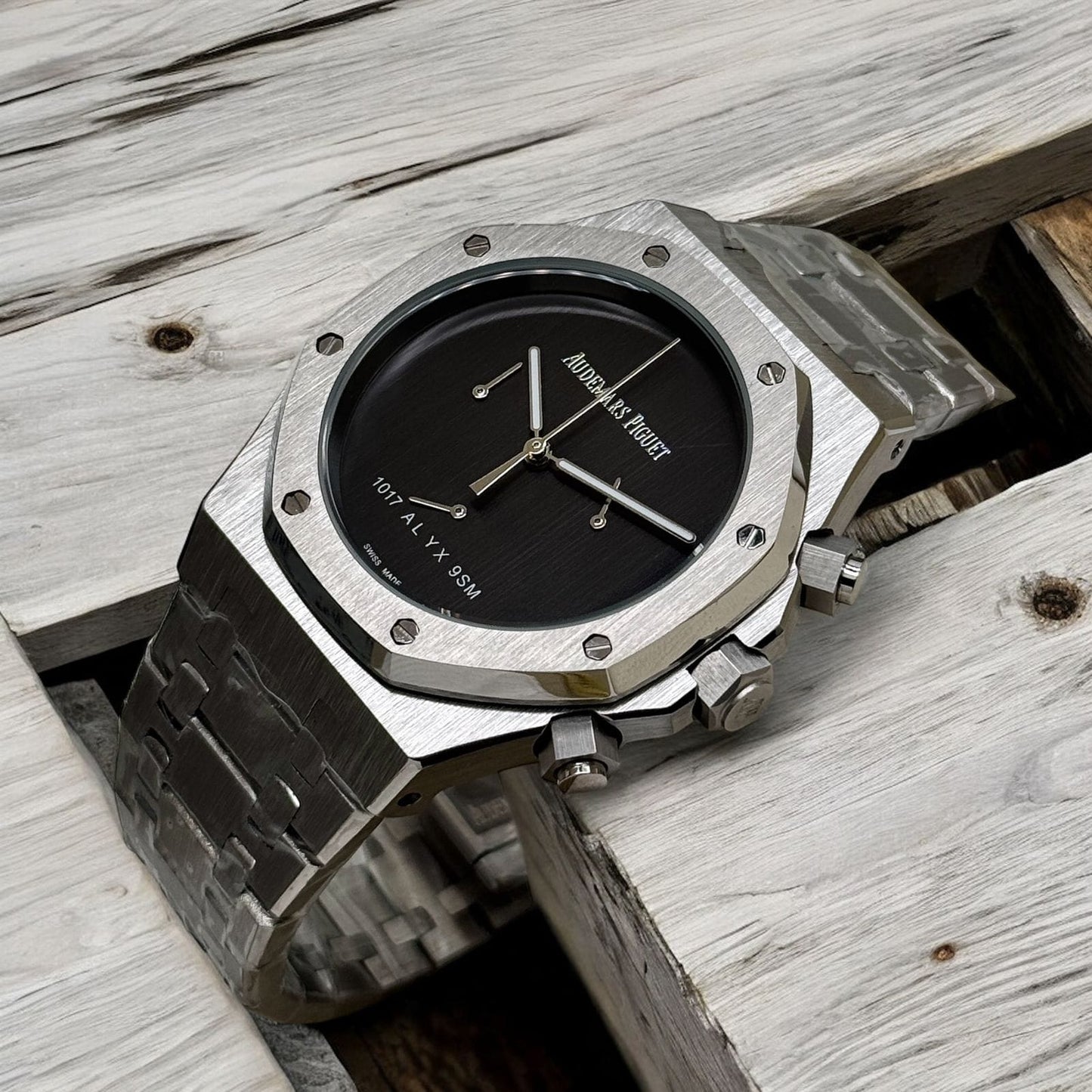 AUDEMARS PIGUET-Luxury Stain Less Steel Watch