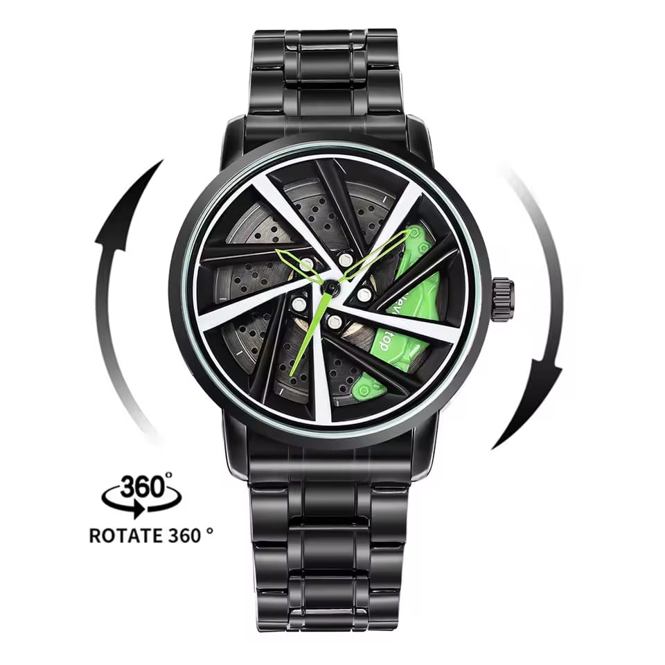 Skmei 1990 Rotating Dial Wheel Watch